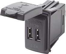 Load image into Gallery viewer, AMRB-1039 Blue Sea Fast Charge Dual USB Charger - Switch Mount
