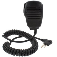 Load image into Gallery viewer, AOER 2-pin Heavy Duty Rainproof Shoulder Speaker Mic Microphone Ptt Compatible for Motorola Radio Mu11c,Mu12,CLS1110,CLS1410,CLS1450 Etc
