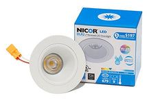 Load image into Gallery viewer, NICOR Lighting 2 inch LED Retrofit Downlight in White, 2700K (DLR2-10-120-2K-WH)
