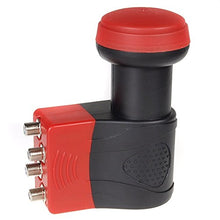 Load image into Gallery viewer, Maclean MCTV-671 High Gain Quad 4-way LNB Lowest Noise Figure 0.1dB Sky HD Freesat Cable
