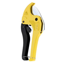 Load image into Gallery viewer, TNI-U TU-6301E Ratcheting PVC Pipe Cutter High Quality Plastic Pipe and Tubing Cutter Dual Colors Handles Sharp Cutting Tool
