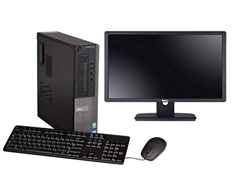 Dell Desktop Computer Package with 22in LCD, Intel Core i5 2400 up to 3.4G,8G DDR3,500G,DVD,VGA,W10,64-bit MultiLanguageSupport English/Spanish/French(CI5) (Renewed)