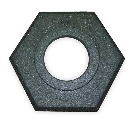 Trim Line Base, Black, 20 x 17 x 2 In.