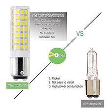 Load image into Gallery viewer, G MGY OLED BA15D LED Bulb, Dimmable BA15D LED Light Bulb, 60W Halogen Bulb Equivalent, 6W, AC120V, Double Contact Bayonet Base (White6000K, 4)
