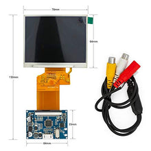 Load image into Gallery viewer, TFT LCD Display RGB LCD Display Module Kit Monitor Screen for Car AV Digital Photo Frame Multi-Function Car-Styling (3.5 inch Screen)

