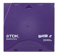 TDK D2405-LTO2 LTO Ultrium 200/400GB 2 Tape Media 1 Pack