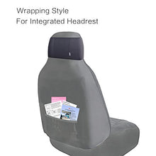 Load image into Gallery viewer, WANPOOL Car Headrest Mount Holder with Angle Adjuster for 7 - 10.5 Inch Tablets and 4.5 - 6 Inch Phones
