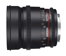 Load image into Gallery viewer, Samyang 16 mm T2.2 VDSLR II Manual Focus Video Lens for Canon DSLR Camera 7544
