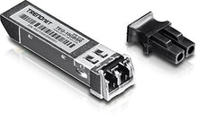 Load image into Gallery viewer, TRENDnet SFP to RJ45 10GBASE-SR SFP+ Multi Mode LC Module, TEG-10GBSR, Up to 550 m (1,804 Ft.), Hot Pluggable SFP+ Transceiver, 850nm Wavelength, Duplex LC Connector, DDM Support, Lifetime Protection
