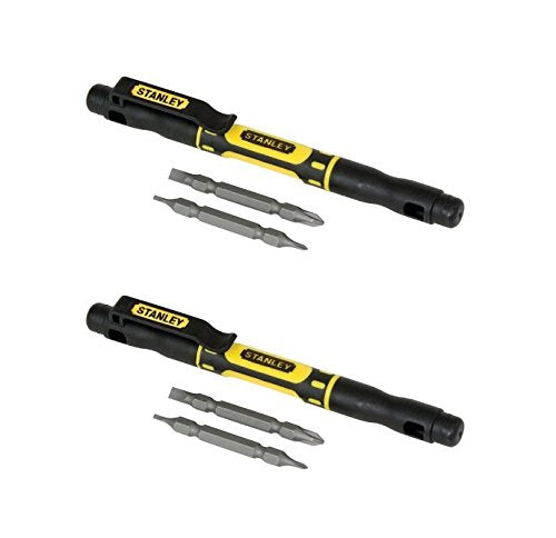 Bostitch Office Stanley 4-In-1 Pocket Screwdriver Pack of 2 (66-344-2)
