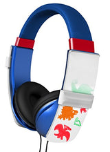 Load image into Gallery viewer, iHip IP-DOODLE-BL DJ Style Erasable Drawing Headphones with Four Built-In Markers, Blue
