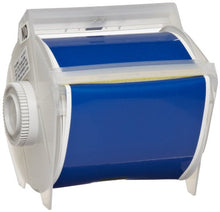Load image into Gallery viewer, Brady 76627 GlobalMark 100&#39; Length x 4&quot; Width, B-569 Hi-Performance Polyester, Blue Tape
