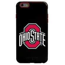Load image into Gallery viewer, Guard Dog Collegiate Hybrid Case for iPhone 6 Plus / 6s Plus  Ohio State Buckeyes  Black
