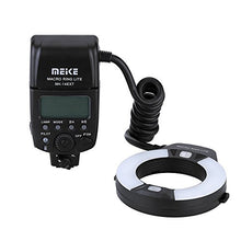 Load image into Gallery viewer, Meike MK-14EXT Macro TTL Ring Flash for Nikon i-TTL with LED AF Assist lamp

