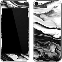 Load image into Gallery viewer, Skinit Decal MP3 Player Skin Compatible with iPod Touch (6th Gen 2015) - Officially Licensed Originally Designed Black and White Marble Ink Design
