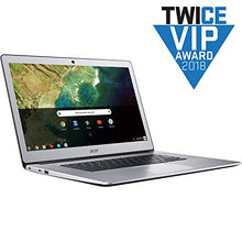 Load image into Gallery viewer, Acer Chromebook 15, Intel Celeron N3350, 15.6&quot; Full HD Touch, 4GB LPDDR4, 32GB Storage, Google Chrome, Pure Silver, CB515-1HT-C2AE, 15-15.99 Inches
