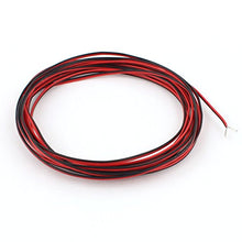 Load image into Gallery viewer, uxcell 5M 24AWG 0.2mm2 Red Black Dual Core Cable Wire for Car Auto Speaker
