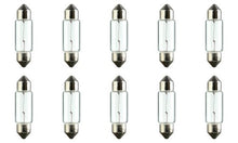 Load image into Gallery viewer, CEC Industries #6461 Bulbs, 12 V, 10 W, SV8.5-8 Base, T-3.25 shape (Box of 10)
