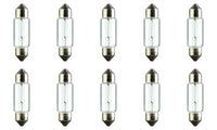 CEC Industries #6461 Bulbs, 12 V, 10 W, SV8.5-8 Base, T-3.25 shape (Box of 10)
