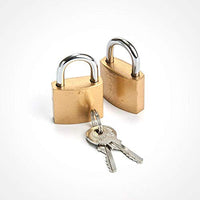 FireFold Padlock Bundle for Lockable TV Mounts - Includes 2 Padlocks (2 Locks and 2 Keys) - Slim 1.25