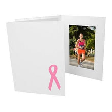 Load image into Gallery viewer, Awareness Ribbon 4x6 Vertical Cardboard Event Photo Folders (50 Folders)
