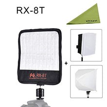 Load image into Gallery viewer, Falcon Eyes RX-8T 18W Photo Light Portable LED Photo Light 90pcs Flexible LED Photo Light + RX-8OB Extended Softbox Diffuser + RX-8SB Standard Diffuser
