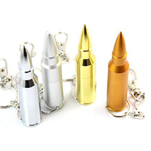 Load image into Gallery viewer, Feature Silver Bullet USB 2.0 Flash Drive 32GB Thumb Drive with Keychain
