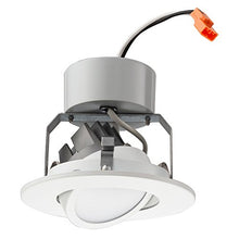 Load image into Gallery viewer, Lithonia Lighting 4G1MW LED 27K 90CRI M6 2700K LED Gimbal Module, 4&quot;, Matte White
