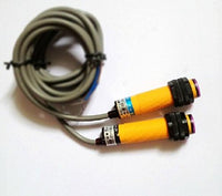 2 pcs lot 3-80CM adjustable distance infrared photoelectric switch reflection obstacle avoidance sensor E18-D80NK