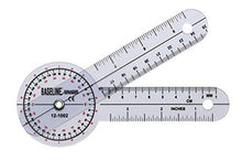 Load image into Gallery viewer, Clear 360 Degree Plastic Goniometer, 6&quot; Length (Pack of 25)
