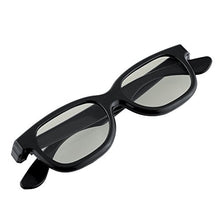 Load image into Gallery viewer, LTEFTLFL Black Round Polarized 3D Glasses DVD LCD Video Game Theatre Tv Theatre Movie
