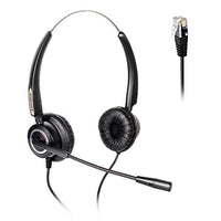 Binaural Headset Headphones Only for Cisco IP Telephone 7940 7960 7970 7962 7975 7961 7971 7960 8841 M12 M22 and All Series