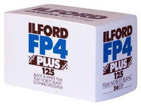 Three Pack Of Ilford Fp4 Plus 35mm Black & White Negative Film 36 Exp