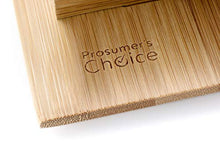 Load image into Gallery viewer, Prosumer&#39;s Choice Bamboo Cell Phone Charging Stations Dock - 7.5&quot; D x 12.5&quot; W x 7.5&quot; H | Multiple Devices Organizer/ Charging Stand for Mobiles &amp; Tablets | Desk Docking Station | 5 Devices
