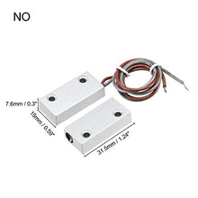 Load image into Gallery viewer, uxcell Rolling Door Contact Magnetic Reed Switch Alarm with 2 Wires for N.O. Applications MC-51
