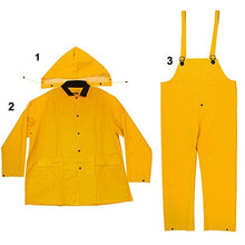 Load image into Gallery viewer, JAYDEE ENGUARD EGRS-400 XL Yellow Rainsuit,Heavy Duty,3pc,XL
