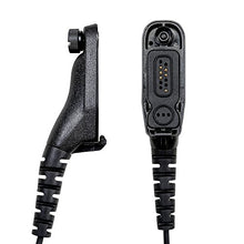 Load image into Gallery viewer, Maxtop AEH3000-M9 Walkie Talkie Two Way Radio Black Headset Earpiece Mic for Motorola D93441 DP4400EX DGP8550EX

