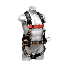 Load image into Gallery viewer, Elk River 65325 Iron Eagle Polyester/Nylon 3 D-Ring Harness with Tongue Buckles, 2X-Large
