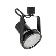 Load image into Gallery viewer, Jesco Lighting H2HV230BK 1-Light Par30 Gimbal Line Voltage Track Head, Black
