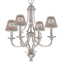 Load image into Gallery viewer, Fox Trail Floral Chandelier Lamp Shade (Personalized)
