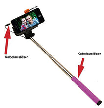 Load image into Gallery viewer, S+MART selfieMAKER with Cable Release for Samsung Galaxy Note Edge/3 - Purple
