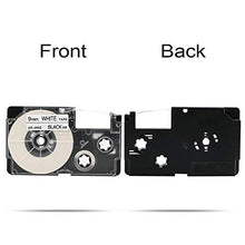 Load image into Gallery viewer, Aonomi Compatible Casio XR-9WE2S XR9WE2S Label Tape Replace for Casio 9mm 3/8&quot; Black on White Label Tape for Casio KL-120, KL-60, KL-100, KL750B, KL750, KL7200 Label Maker, 3-Pack
