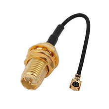 Load image into Gallery viewer, Aexit 5pcs RF1.13 Distribution electrical IPEX 1.0 to SMA Male Connector Antenna WiFi Pigtail Cable 5cm Long
