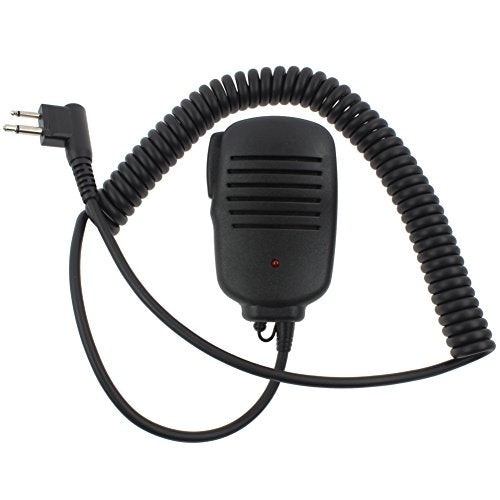 TENQ 2 Pin Shoulder Remote Speaker Mic Microphone PTT for Motorola Radio ClS1110 ClS1410 ClS1413 ClS1450 ClS1450C