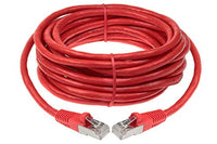 Sf Cable, 25ft Shielded Cat6 550 M Hz (Sstp) Molded Patch Cable Red Color