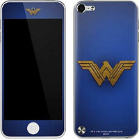 Skinit Decal MP3 Player Skin Compatible with iPod Touch (5th Gen&2012) - Officially Licensed Warner Bros Wonder Woman Large Logo Design