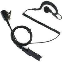 Single Wire Earhook Earpiece With Cable Compatible For Motorola Radio Xpr3300 Xpr3500 Xir P6620 Xir