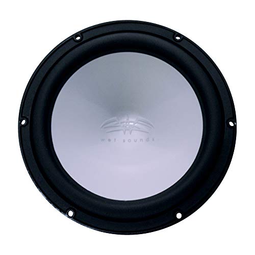 Wet Sounds REVO 10 FA S2-B Black Free Air 10 Inch 2 Ohm Subwoofer, Grill Sold Seperately