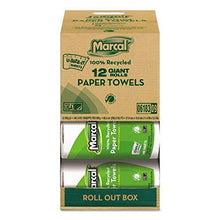 Load image into Gallery viewer, Marcal Small Steps 100% Premium Recycled Giant Roll Towels Roll Out Case
