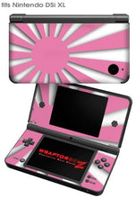 Load image into Gallery viewer, Nintendo DSi XL Skin - Rising Sun Japanese Flag Pink
